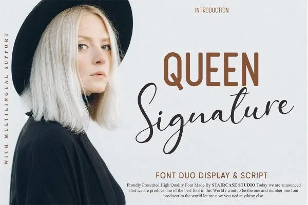 Queen Signature Font