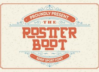 Rostter Boot Font