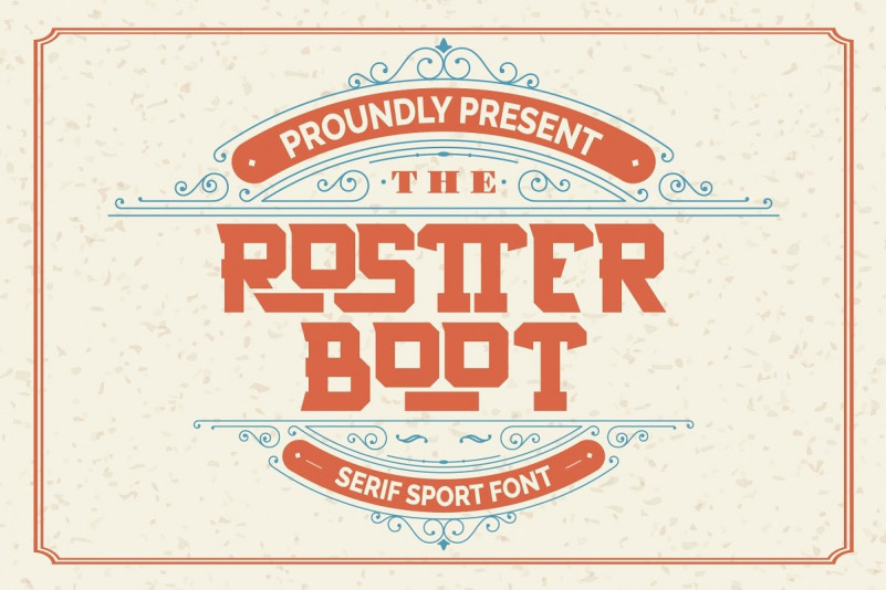 Rostter Boot Font