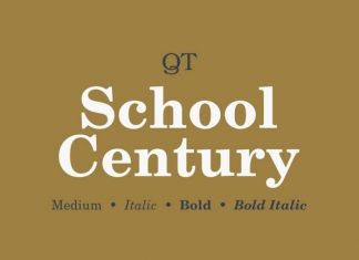 School Century Font