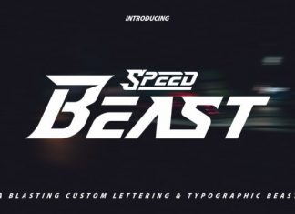 Speed Beast Font