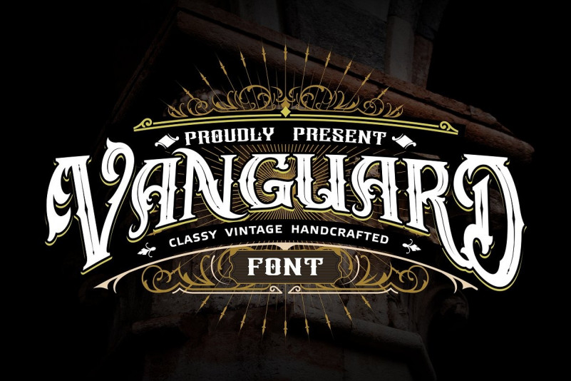 Vanguard Font