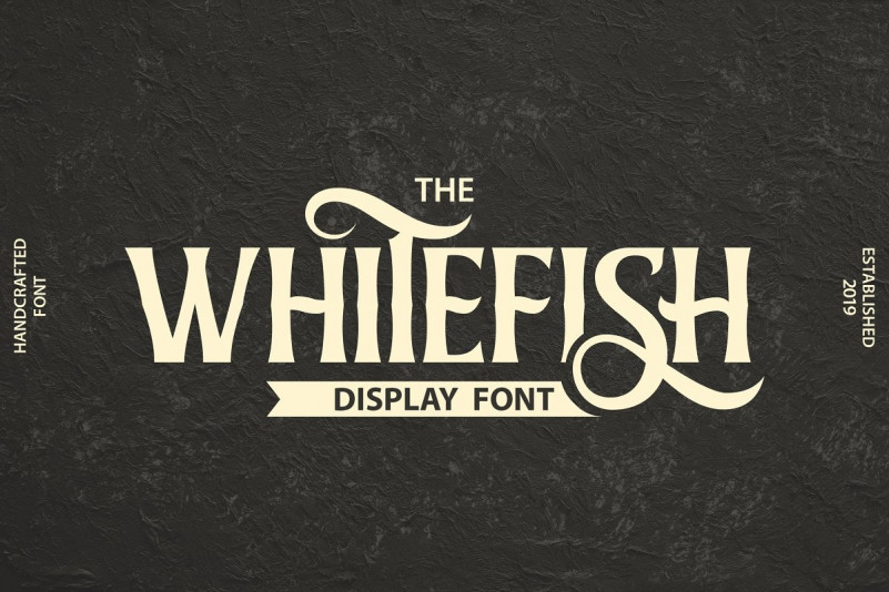 Whitefish Font