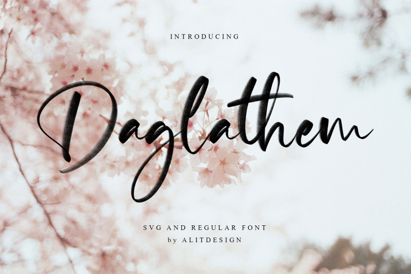 Daglethem Font