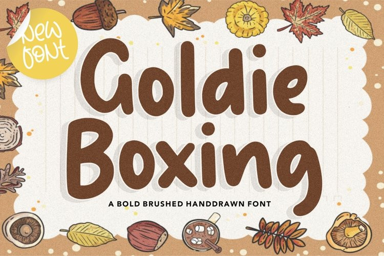 Goldie Boxing Font