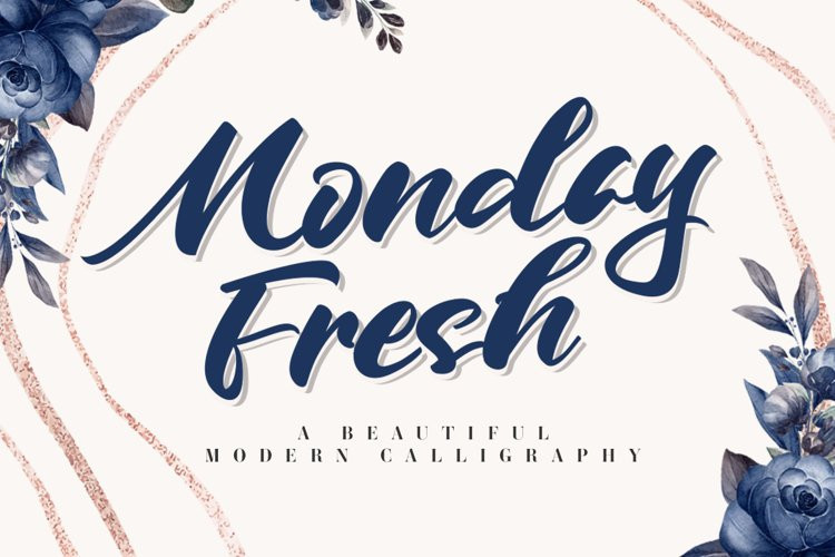 Monday Fresh Font