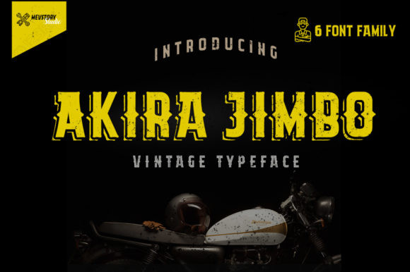 Akira Jimbo Font