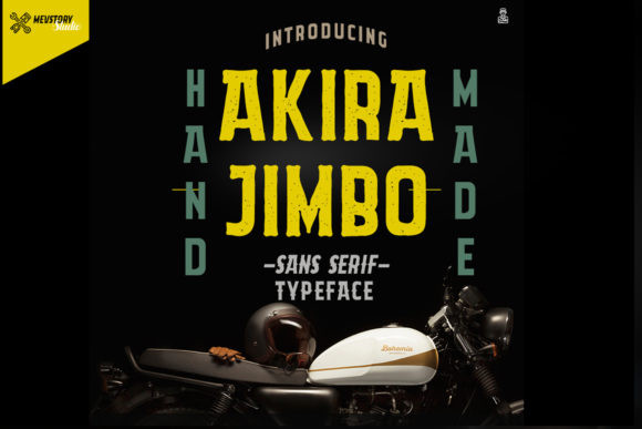 Akira Jimbo Font