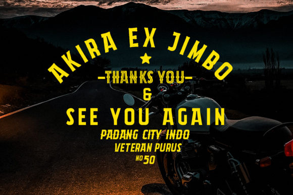 Akira Jimbo Font