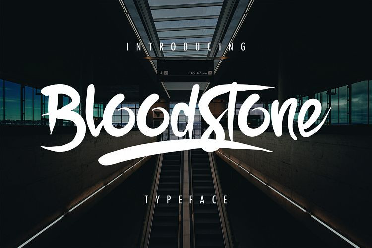 Bloodston Font