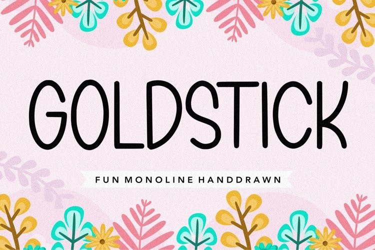 GOLDSTICK Font