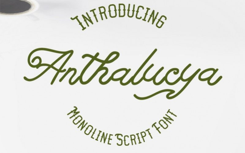 Anthalucya Font