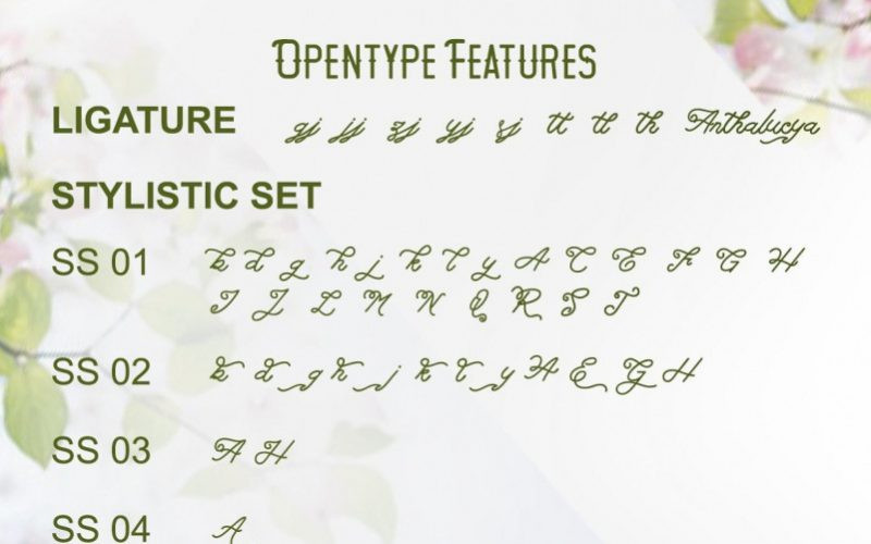 Anthalucya Font