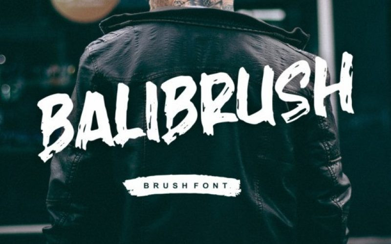 Balibrush Font