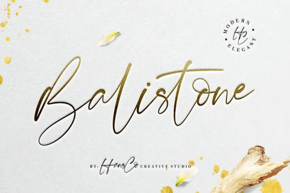 Balistone Font