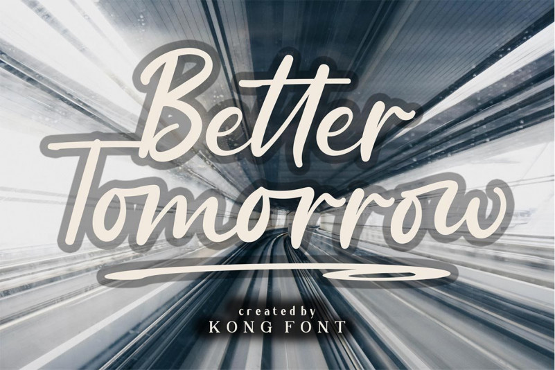 Better Tomorrow Font