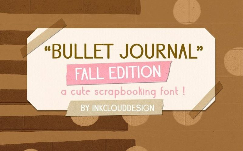 Bullet Journal Font