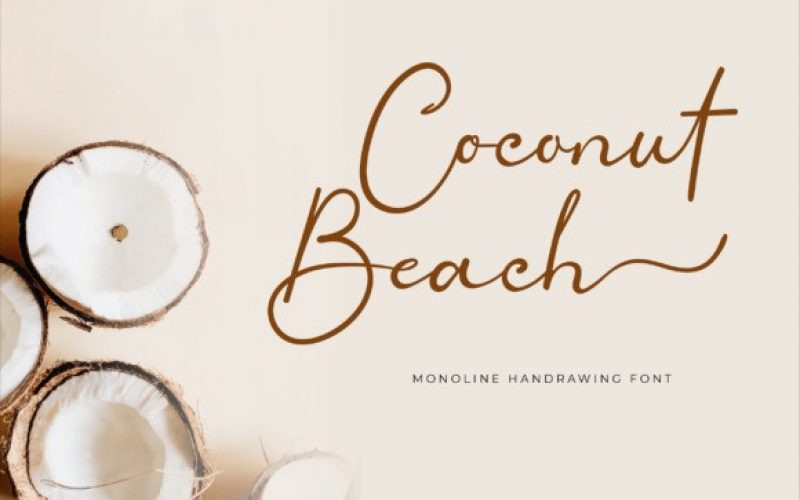 Coconut Beach Font