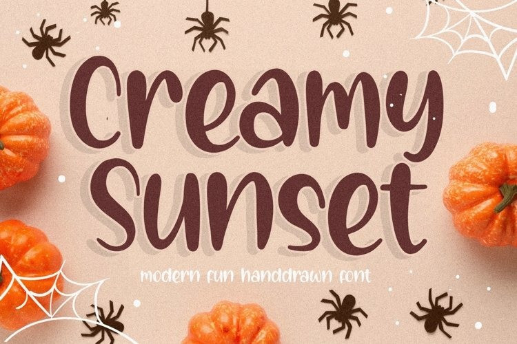 Creamy Sunset Font