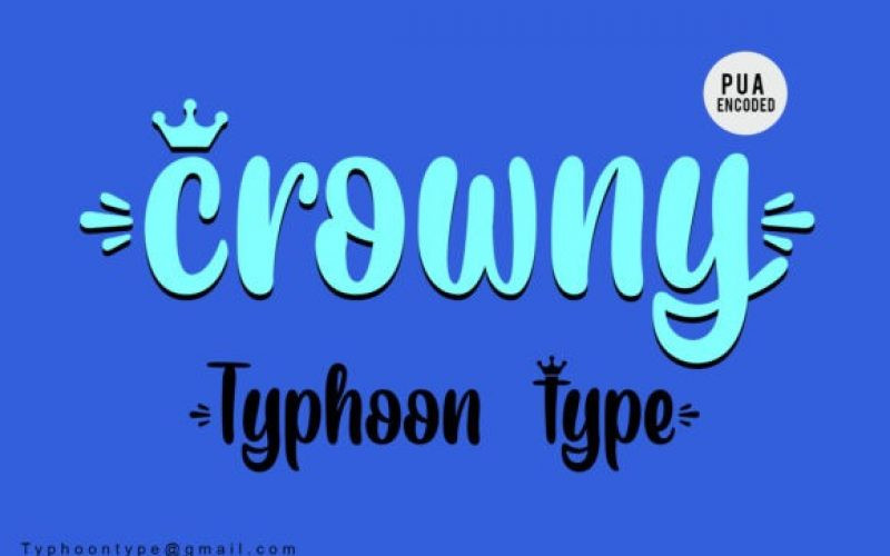 Crowny Font