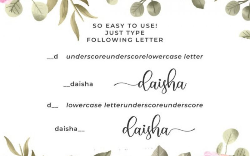 Daisha Font