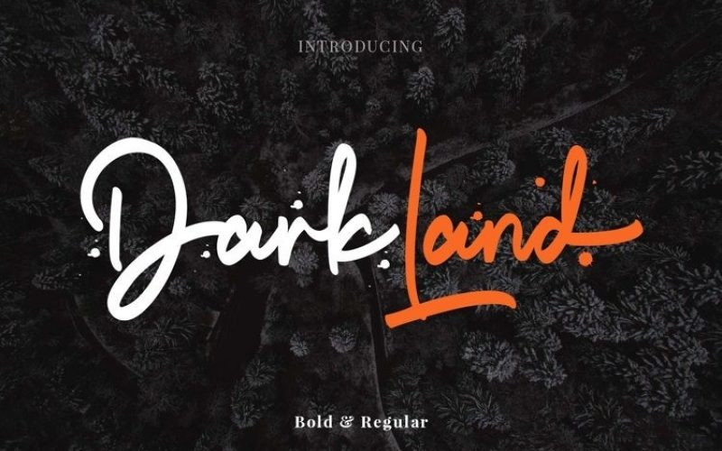 Darkland Font