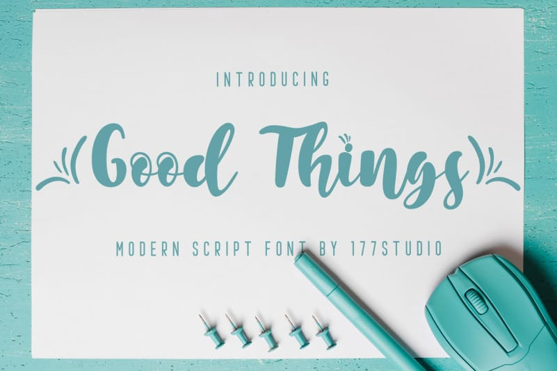 Good Things Font