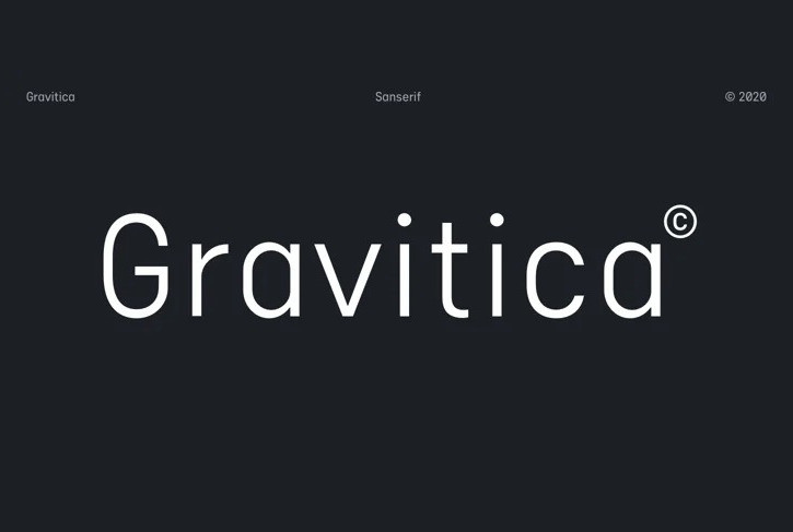 Gravitica Font