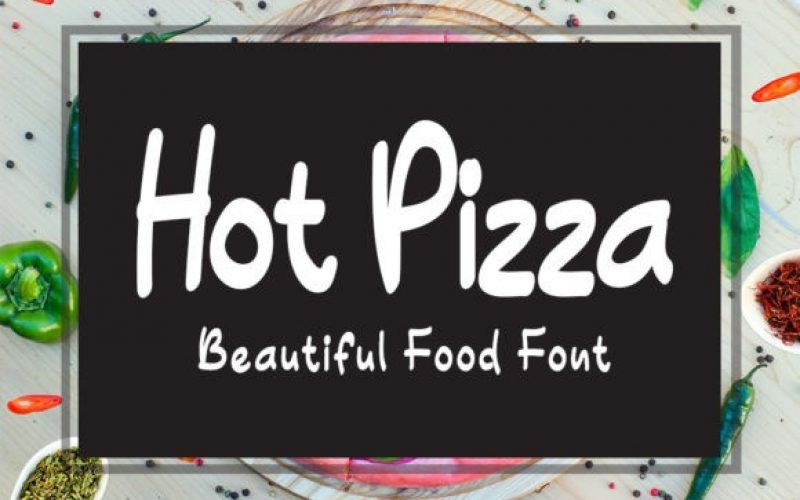 Hot Pizza Font