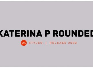 Katerina P Rounded Font
