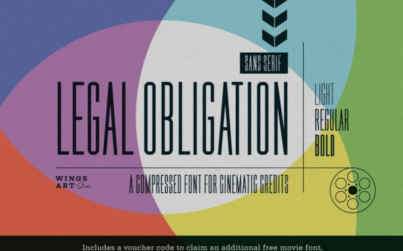 Legal Obligation Font