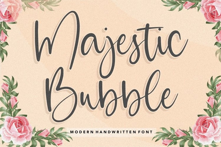 Majestic Bubble Font