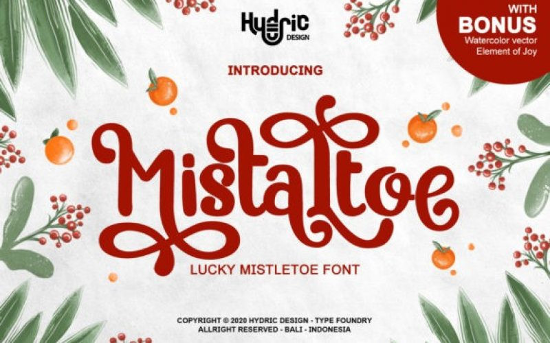 Mistaltoe Font