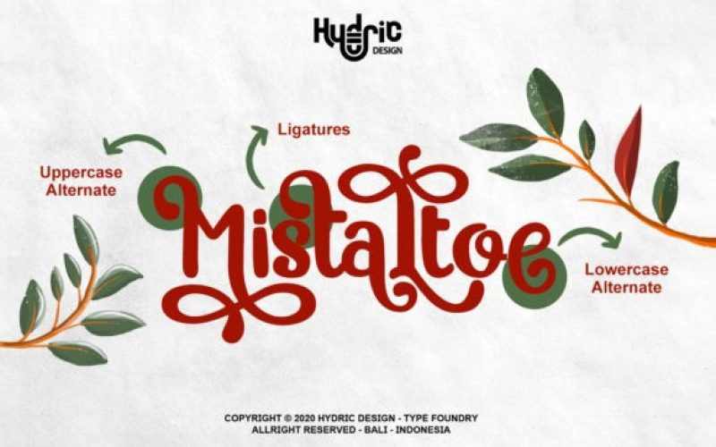 Mistaltoe Font