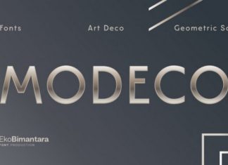 Modeco Font