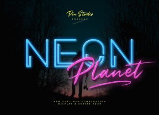 Neon Planet Font