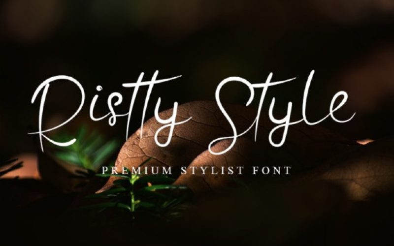 Ristty Style Font