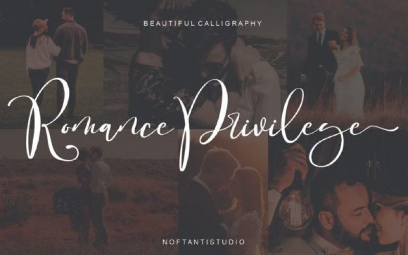 Romance Privilege Font