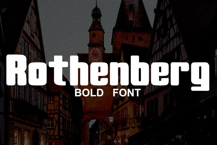 Rothenberg Font