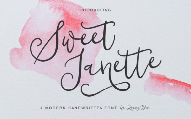 Sweet Janette Font