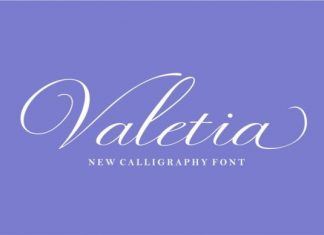 Valetia Font