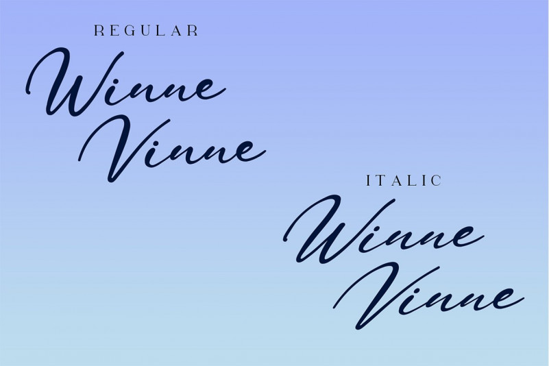 Winne Vinne Font