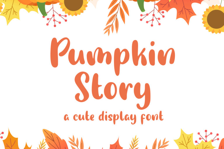 Pumpkin Story Font