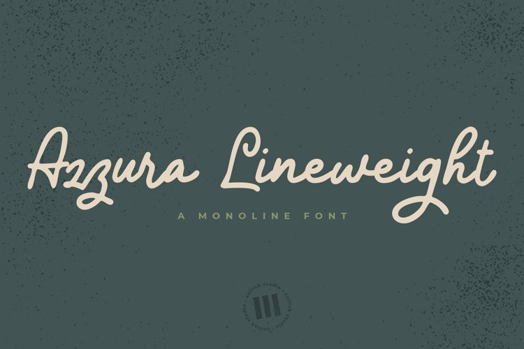 Azzura Lineweight Font