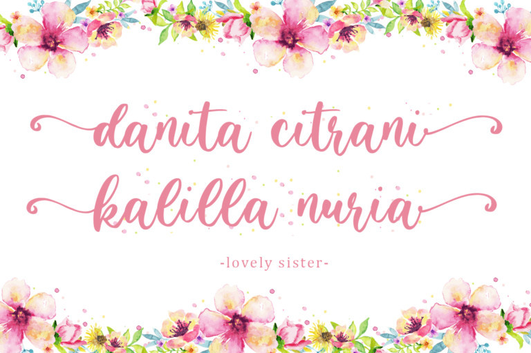 Lovely Sister Font