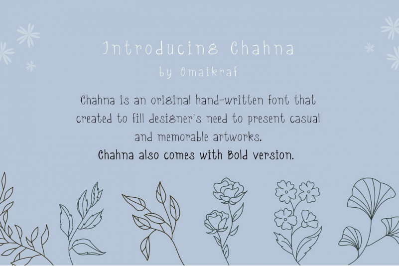 Chahna Font