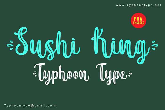 Sushi King Font