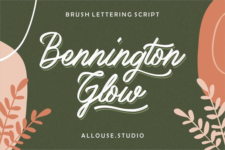 Bennington Glow Font