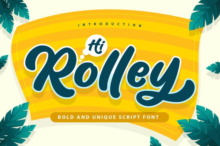 Hi Rolley Font