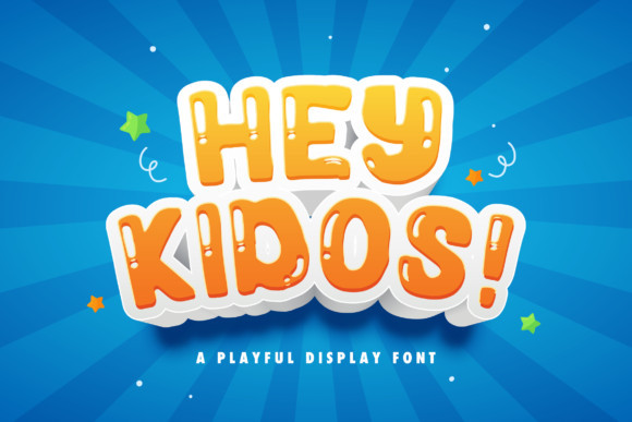 Hey Kidos Font